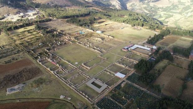 Fotografía aérea de Wirqochapampa