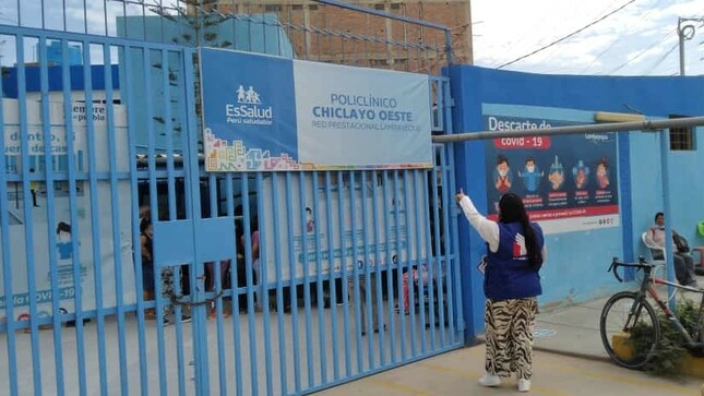 Supervisión a hospital en Lambayeque