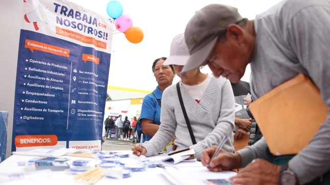 MTPE ofrecerá más de 3,000 puestos de trabajo formales en la Feria del Empleo Ate 