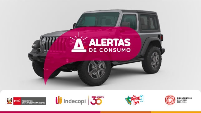 El Indecopi informa que vehículos Dodge y Jeep presentan fallas y serán revisados por el concesionario