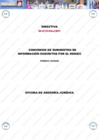 Vista preliminar de documento Directiva DI-019-OAJ/001 “Convenios de Suministro de Información suscritos por el RENIEC”, primera versión