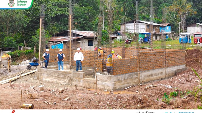 Construcción de local usos multiples del caserío Melitón Carbajal - Río Oro