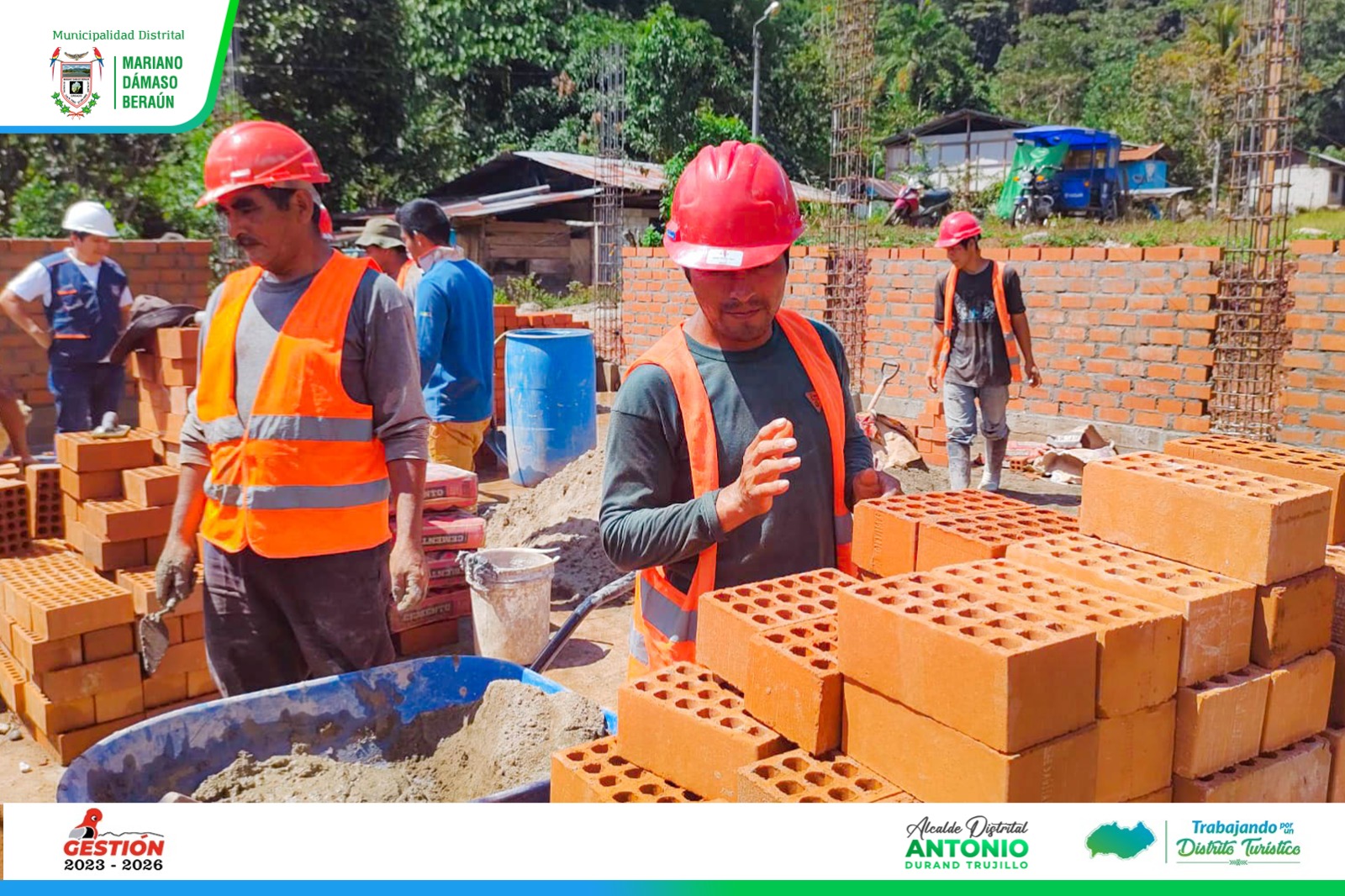 Construcción de local usos multiples del caserío Melitón Carbajal - Río Oro