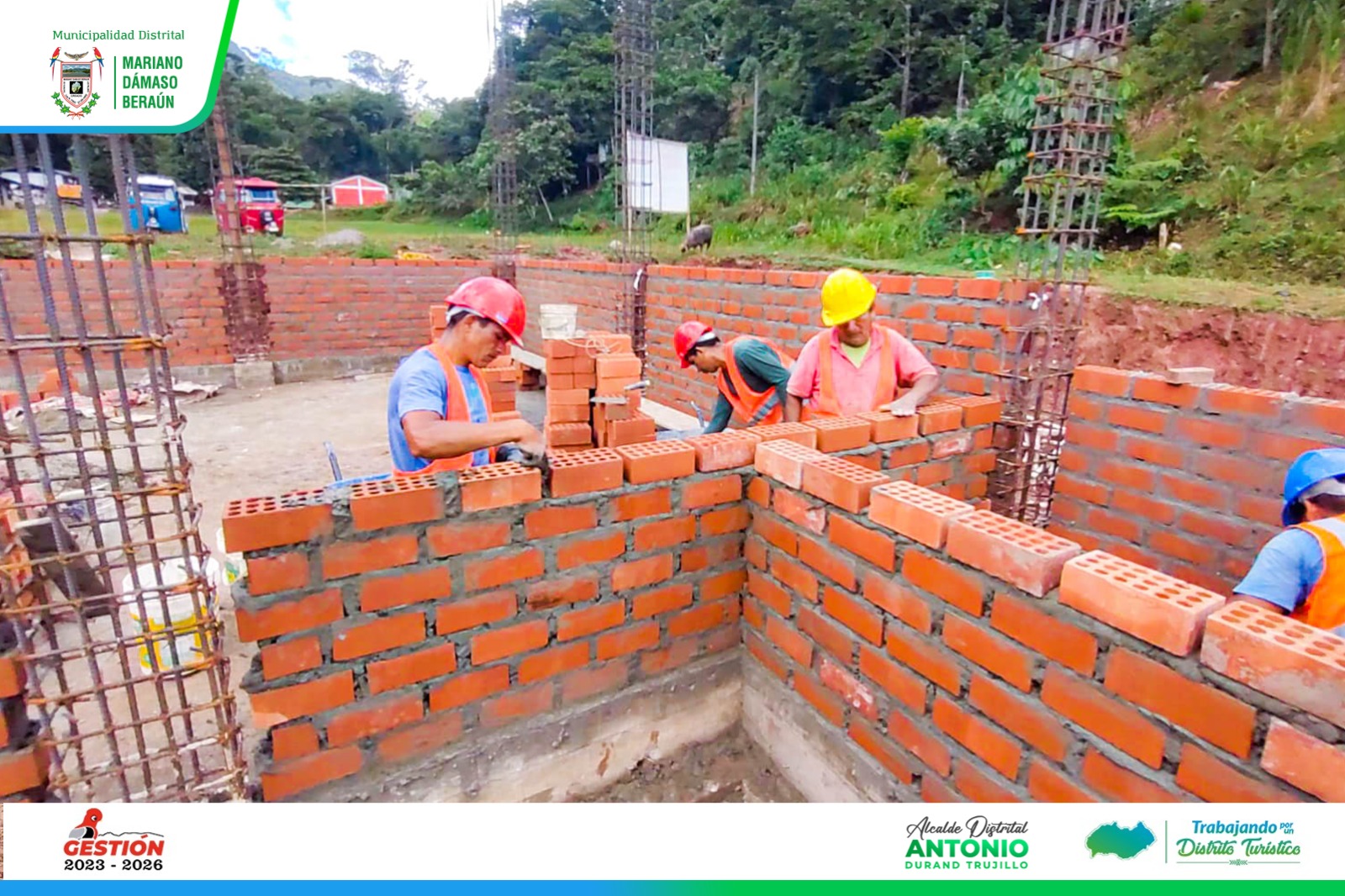 Construcción de local usos multiples del caserío Melitón Carbajal - Río Oro