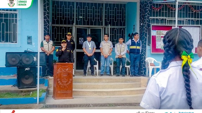 Participan escolares del CP de Cayumba, CP Tambillo y CP de Bella y caseríos que lo conforman