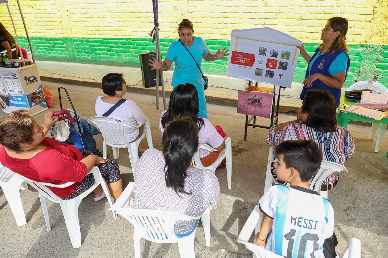 Charlas preventivas contra el dengue en escuelas y áreas públicas sigue ofreciendo la MPT.