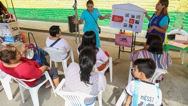 Charlas preventivas contra el dengue en escuelas y áreas públicas sigue ofreciendo la MPT.