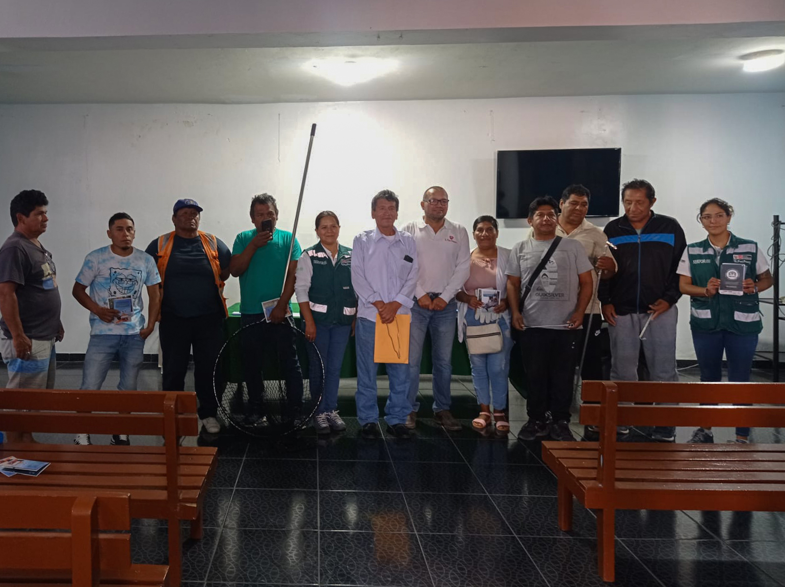 Foto de la Capacitación sobre “La Conservación, Manejo, Manipulación y Liberación de Tortugas”