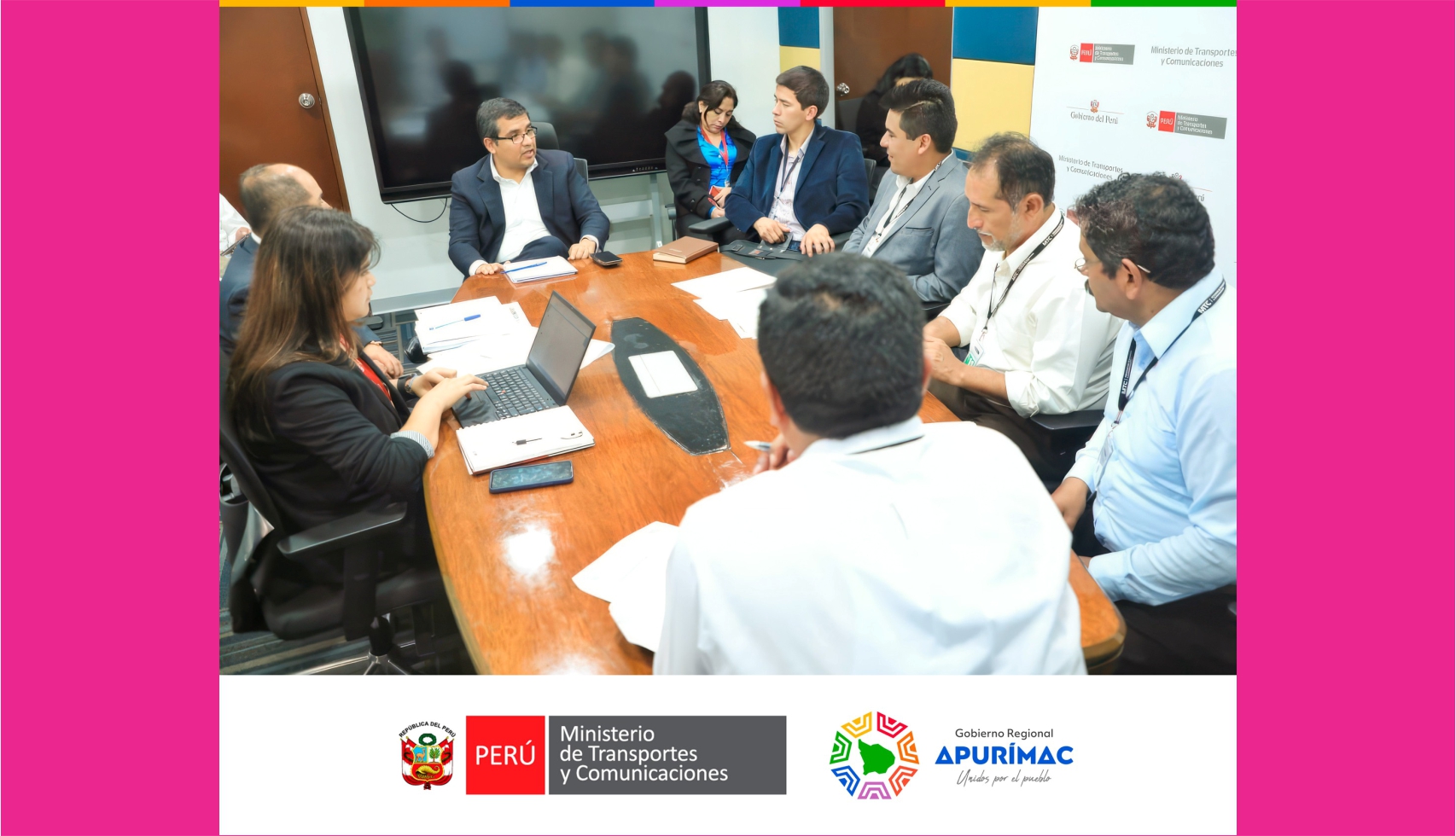 MTC y Gobernador Percy Godoy trabajan de la mano para garantizar ejecución de 27 puentes en Apurímac