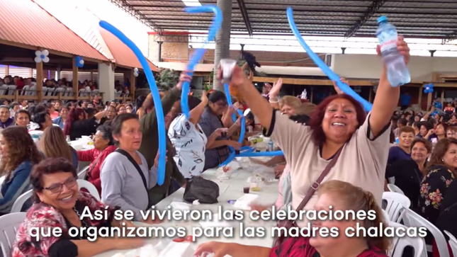 Con fiesta, música y mucha diversión.