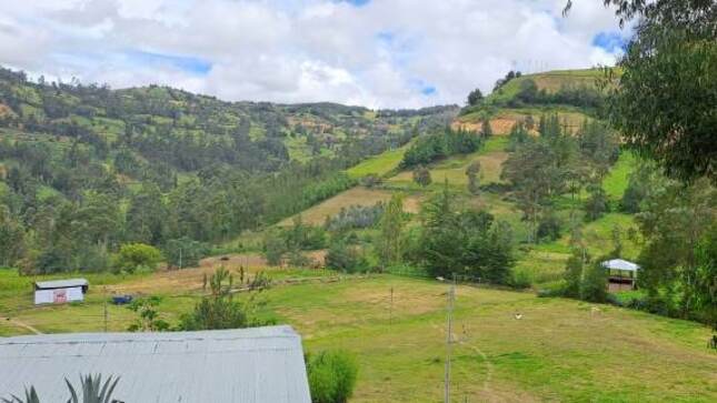 GORE entrega terreno para iniciar obra de agua y saneamiento en Juzgara (Huancabamba)