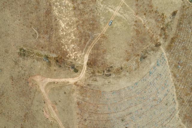 Fotografía aérea del sitio arqueológico Chirigurán