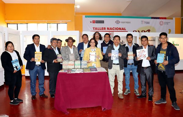 Alcalde del Distrito de Andrés Avelino Cáceres participo en la reunió convocada por la Dirección Descentralizada de Cultura en Ayacucho