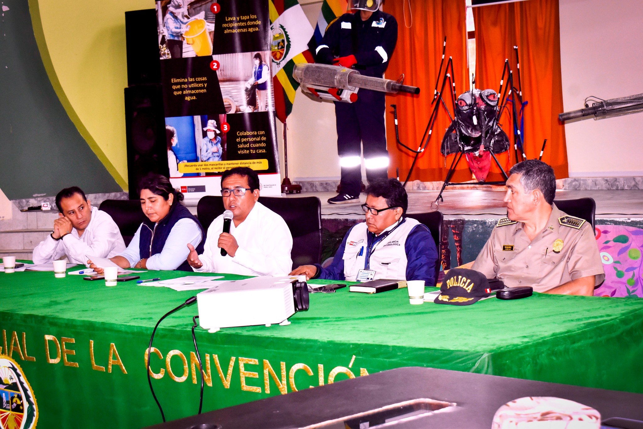 Programan campaña de nebulización en Quillabamba del 12 al 27 de mayo