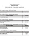 Vista preliminar de documento RESULTADOS EVALUACION CURRICULAR - CAS 008