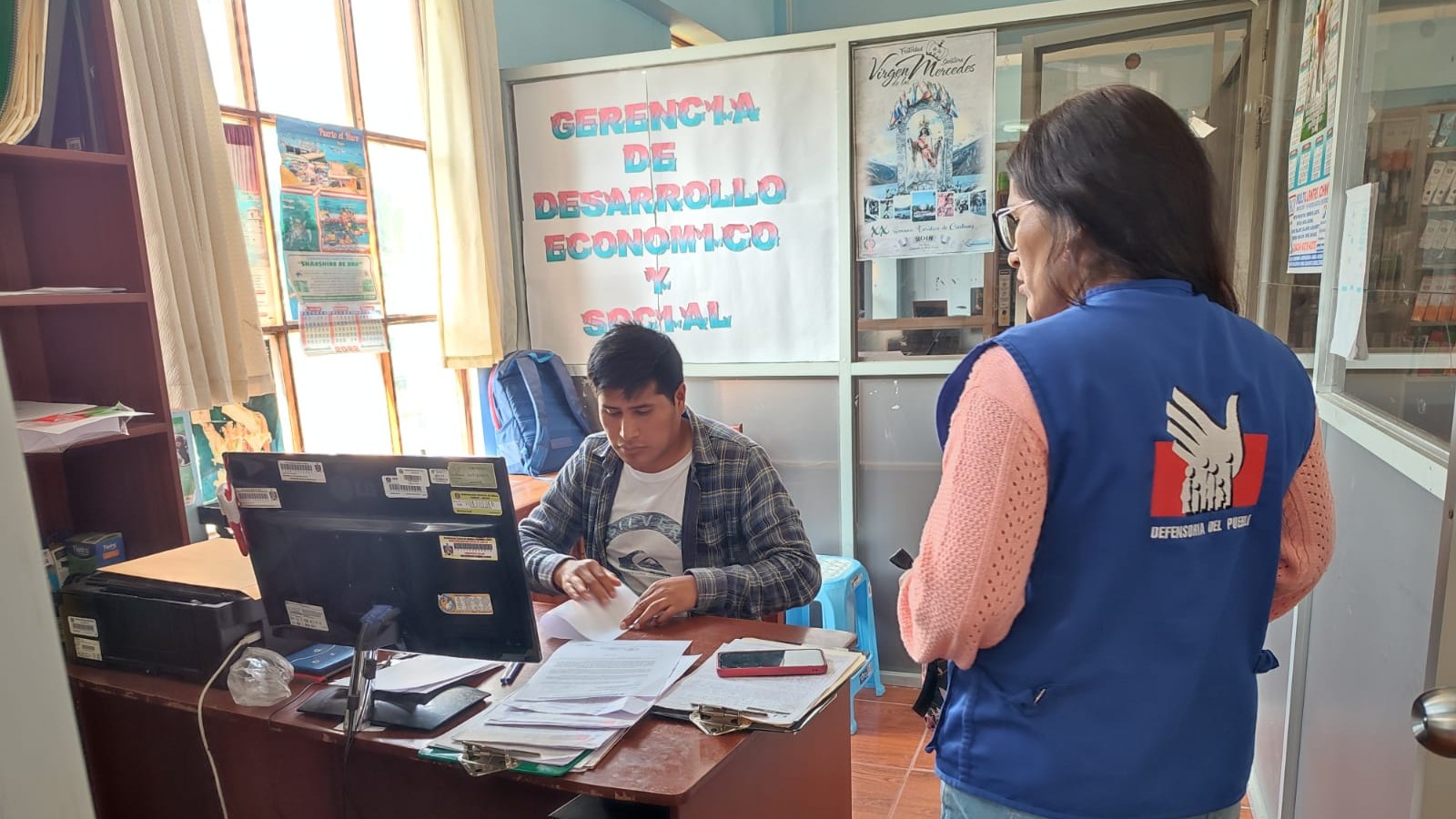 Representante de la Defensoría del Pueblo supervisa municipios
