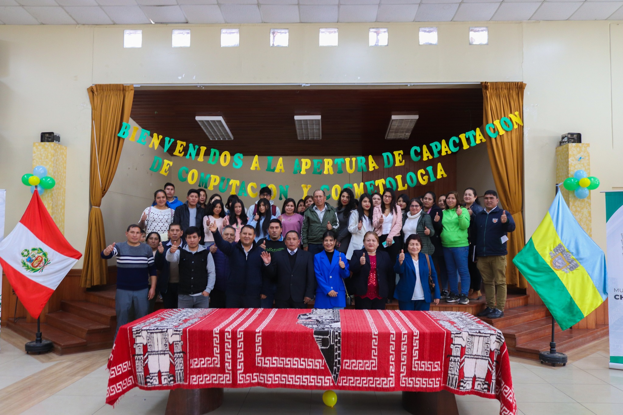 Recepción y bienvenida a los ingresantes CETPRO 2023