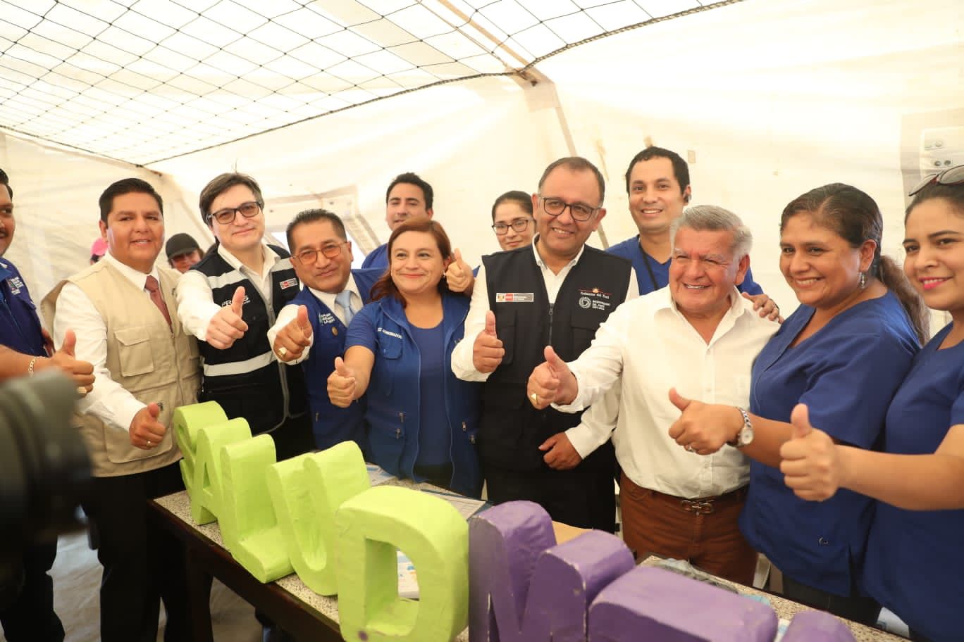 Pronis participa en la Semana Nacional de la Prevención “Chequéate Perú” en Trujillo - La Libertad