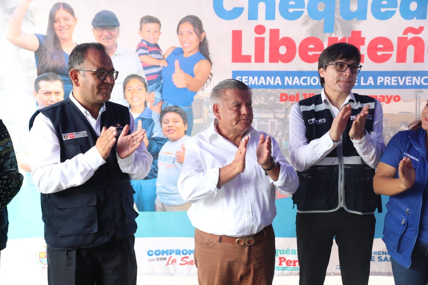 Pronis participa en la Semana Nacional  de la Prevención “Chequéate Perú” en Trujillo - La Libertad