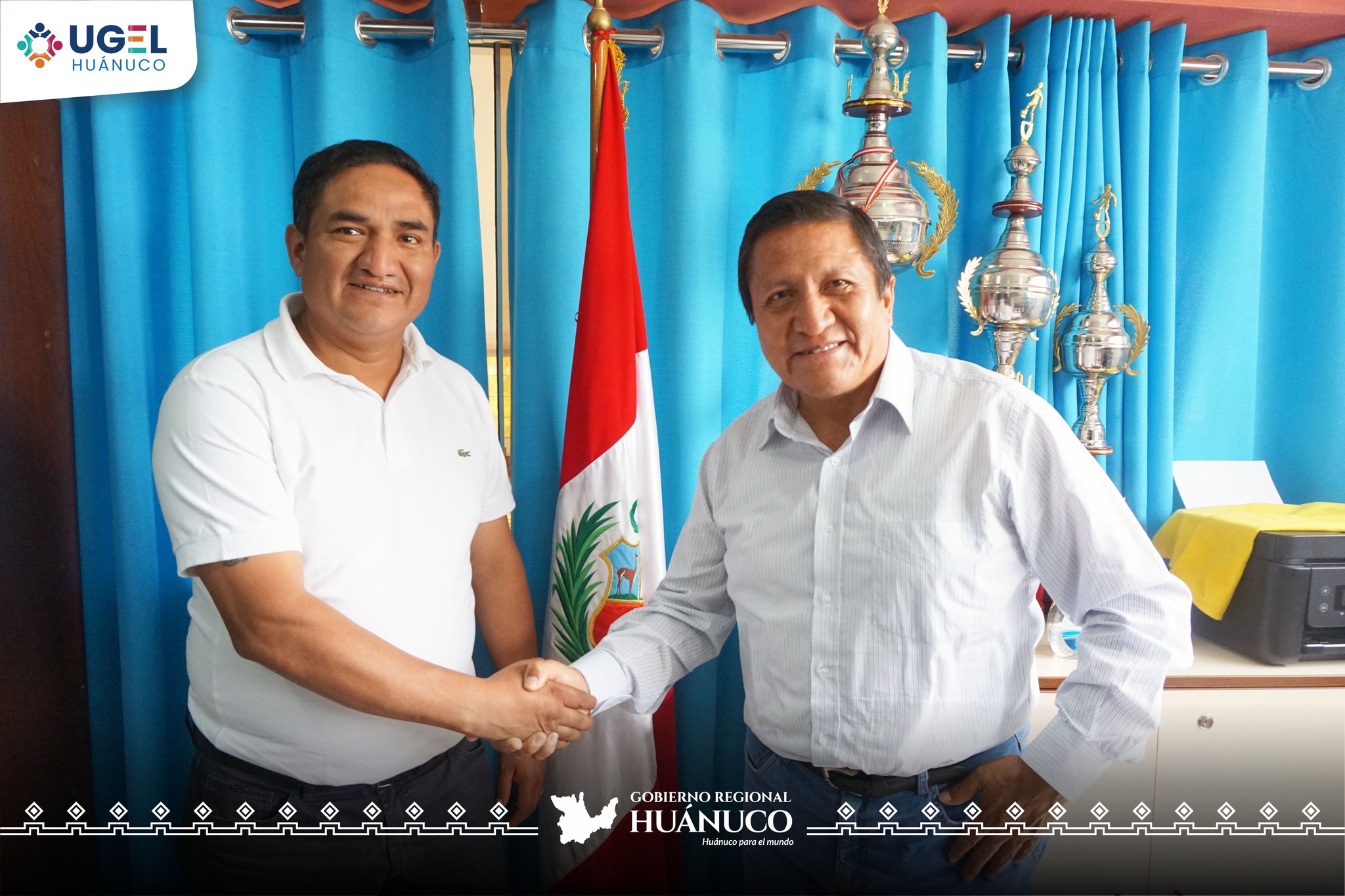 Fue para ultimar detalles sobre la firma de convenio de contrato de docentes, auxiliares, personal de vigilancia y limpieza, contratados por gestión municipal. 