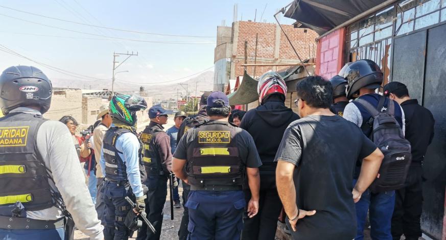 La Oficina de Seguridad Ciudadana de la Municipalidad Provincial Mariscal Nieto en coordinación con la Municipalidad Distrital de Samegua y la Policía Nacional del Perú realizó un operativo de control de licencias de funcionamiento.
