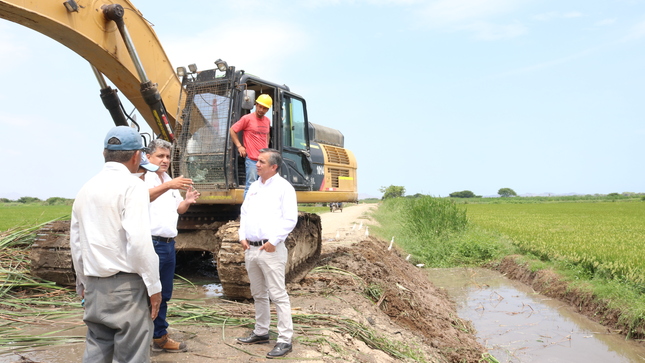 Visita de Viceministro Lagunas