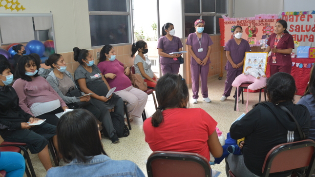 Semana de la maternidad saludable, segura y voluntaria