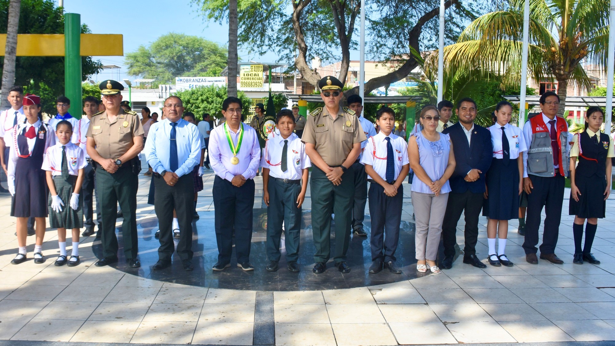 Juramentación a policías escolares de la Región Piura