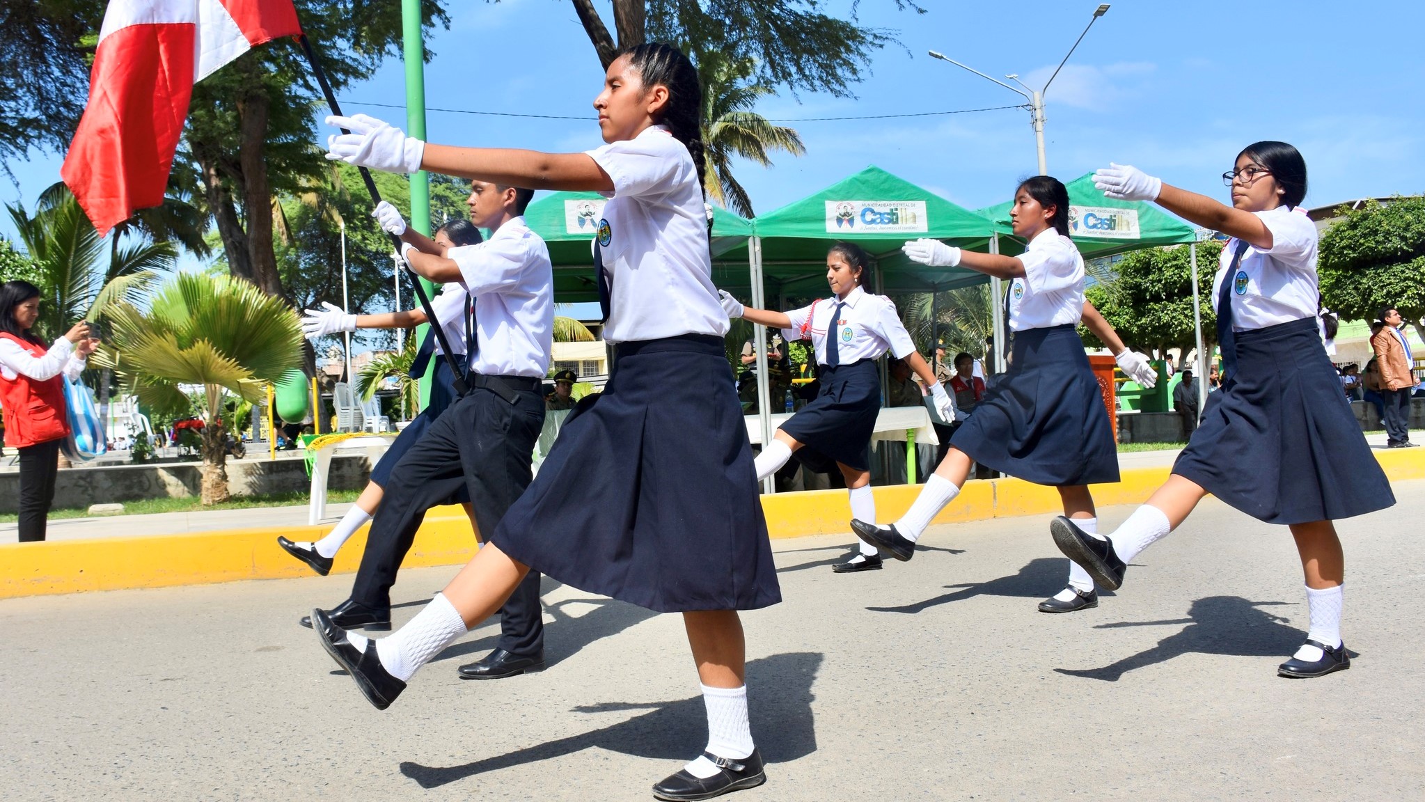 Juramentación a policías escolares de la Región Piura