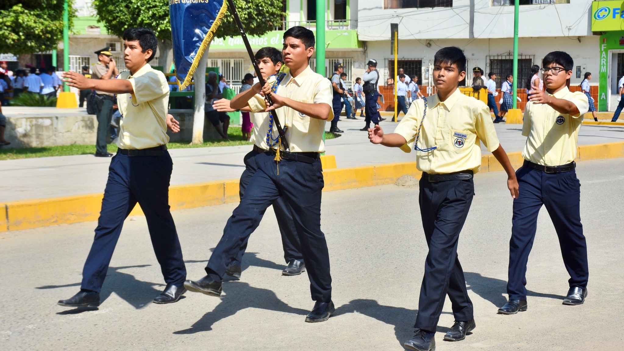 Juramentación a policías escolares de la Región Piura
