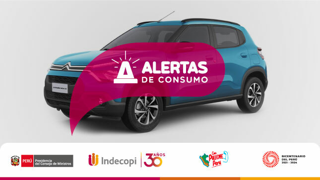 El Indecopi informa falla en el sistema de frenos de vehículos Citröen