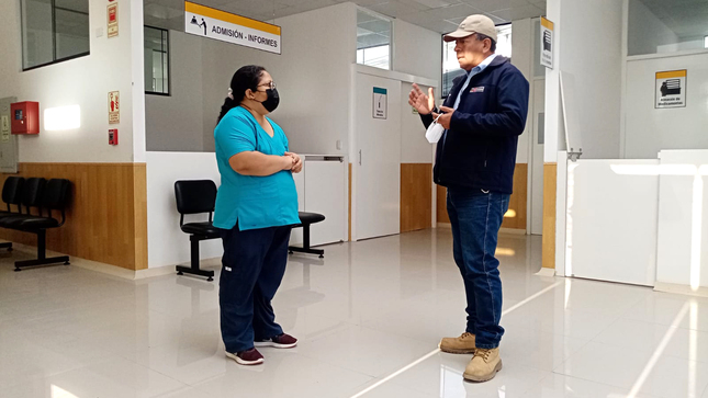 Geresa trabaja en la ampliación de servicios para atención exclusiva de personas con dengue en Olmos