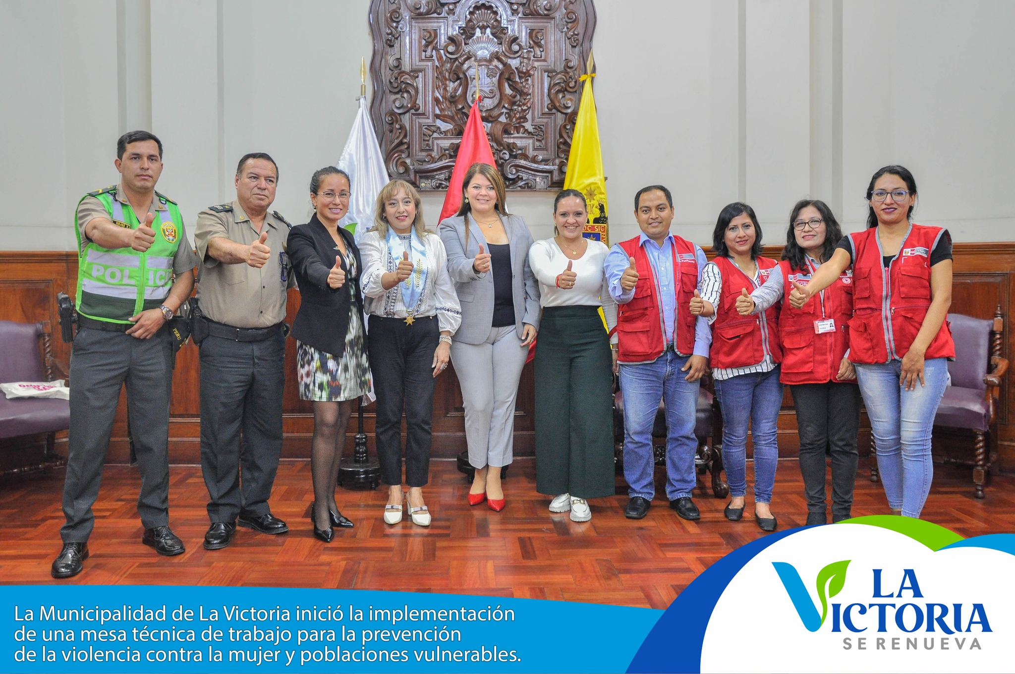 Mesa Técnica para combatir la violencia contra la mujer y poblaciones vulnerables