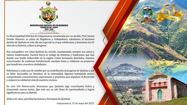 ¡ Feliz Aniversario Quiñota!