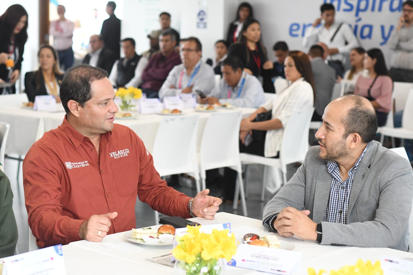 Reunión permitió intercambio de ideas entre las autoridades