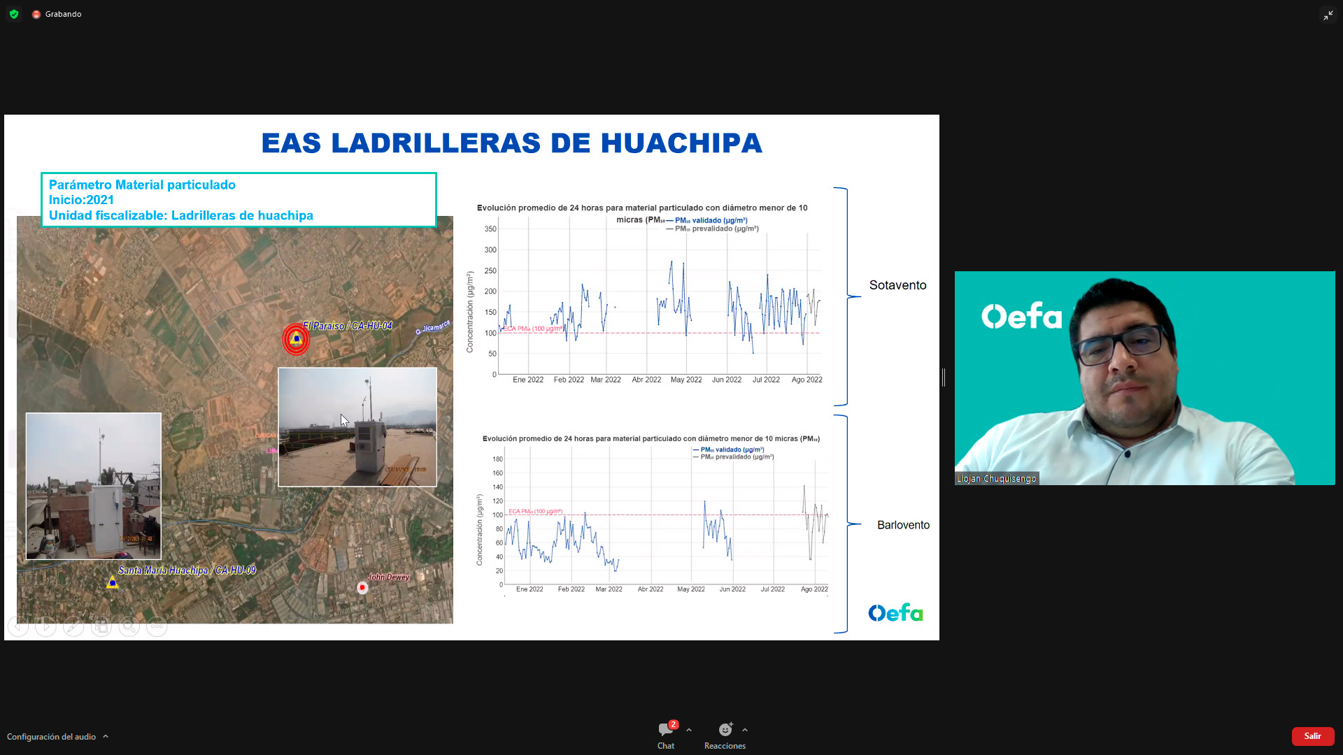OEFA inicia ciclo de conferencias sobre fiscalización y peritaje ambiental dirigido a más de 120 peritos a nivel nacional