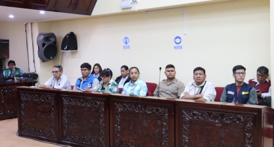 Con la participación de alrededor de 25 instituciones, pertenecientes a este espacio de coordinación, ésta mañana se desarrolló la tercera Sesión Ordinaria de la Comisión Ambiental Municipal, teniendo como agenda la presentación del informe sobre la situación del manejo de la Gestión Integral de residuos sólidos en las municipalidades distritales y nuestra Municipalidad Provincial de Mariscal Nieto.