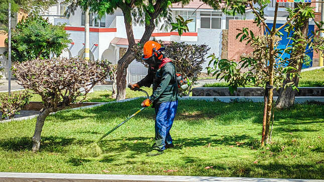 Trabajo que ha iniciado en las inmediaciones de la Parroquia Inmaculada Concepción y las inmediaciones de la Plaza Grau como parte del programa de conservación del Centro Histórico.