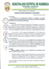 Vista preliminar de documento ACUERDO DE CONSEJO MUNICIPAL N°049-2023-MDH