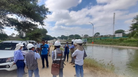 GORE rehabilitará camino de servicio de canales norte y sur por más de S/ 4 millones