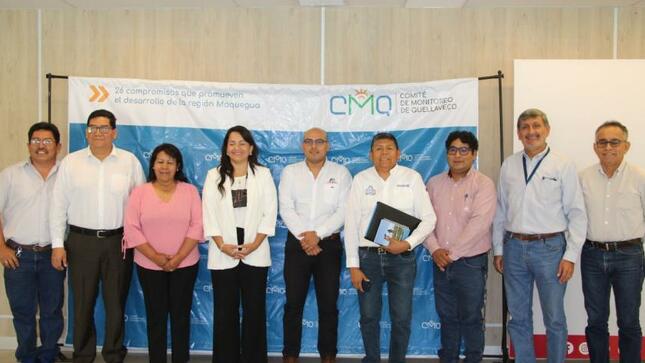 En la sede del Gobierno Regional de Moquegua, la autoridad edil provincial, John Larry Coayla, estuvo presente en la Sesión del pleno del Comité de Monitoreo, Seguimiento y Verificación de acuerdos de la mesa de diálogos.