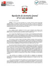 Vista preliminar de documento RSG. 037-2023-MINAM