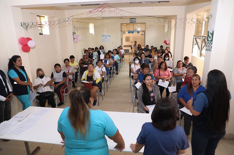 60 actores sociales velarán por los menores de un año de Trujillo monitoreando su crecimiento mediante visitas domiciliarias.
