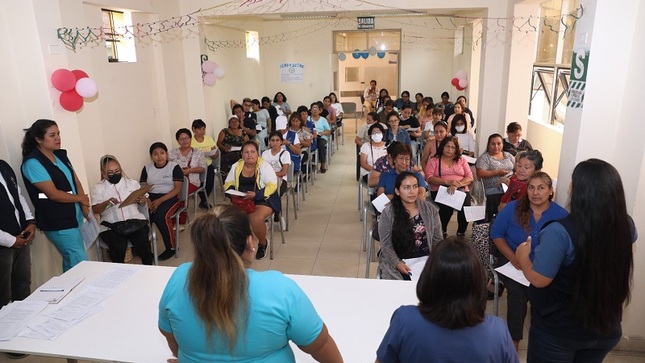 60 actores sociales velarán por los menores de un año de Trujillo monitoreando su crecimiento mediante visitas domiciliarias.