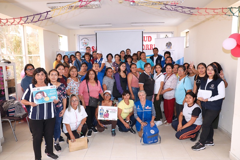 Actores sociales fueron capacitados y evaluados por la MPT.