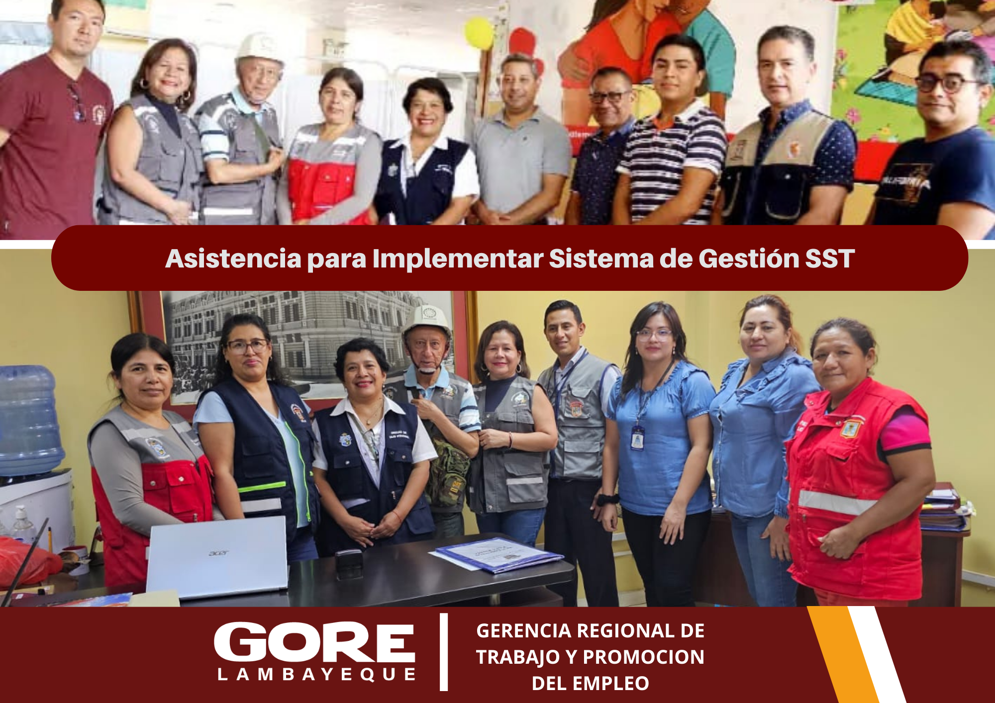 fotos de las asistencias en las Municipalidades