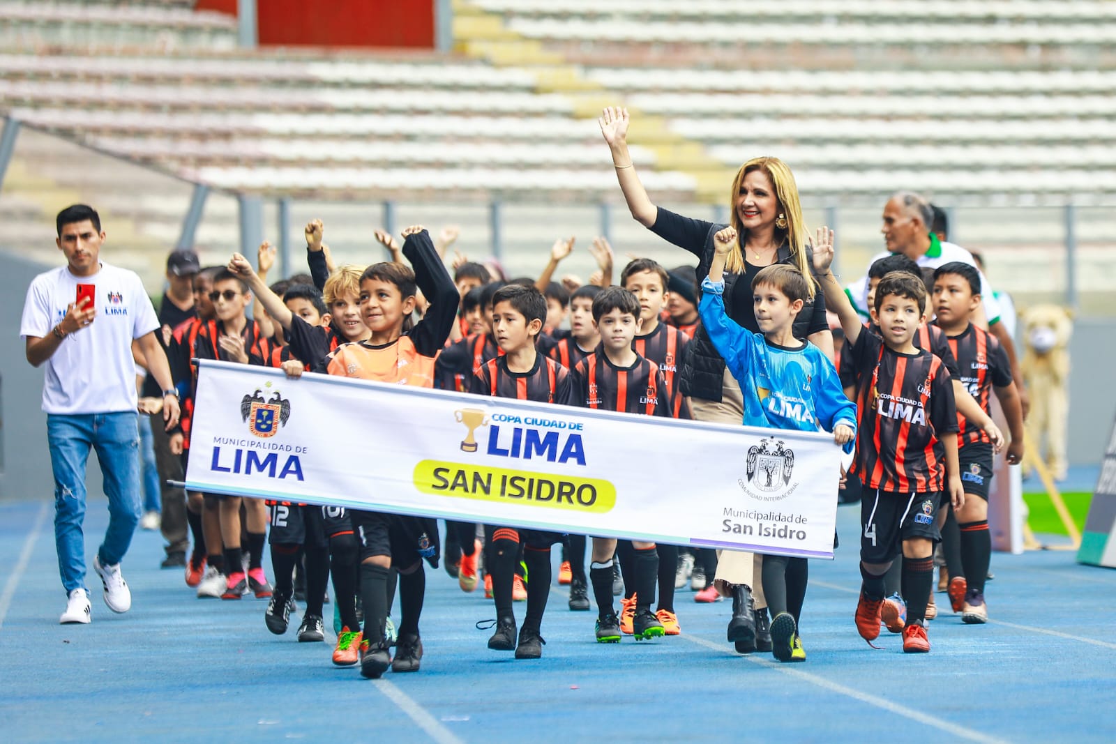 Niños sanisidrinos compiten por la Copa Ciudad de Lima 2023