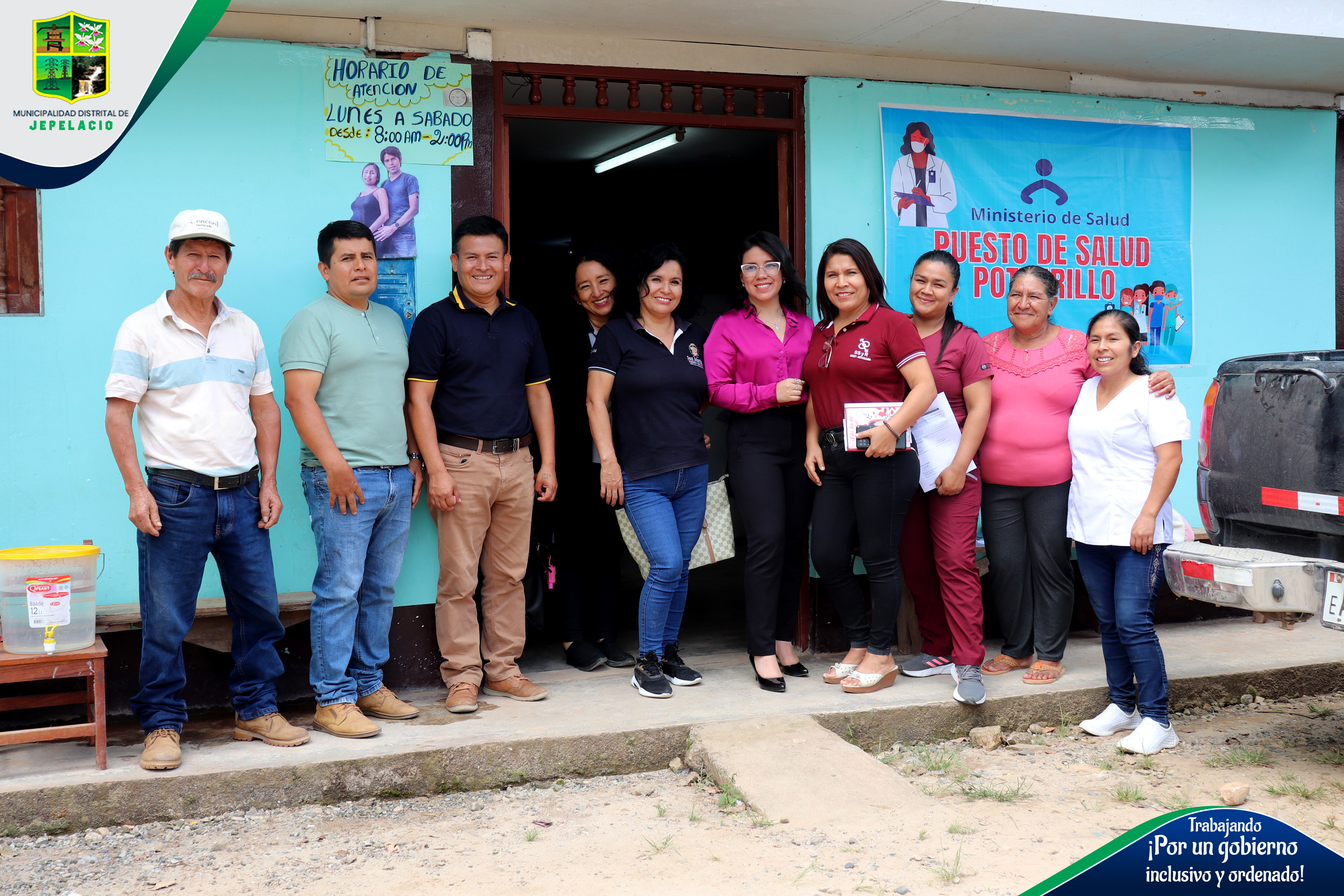 El área técnica de OGESS Alto Mayo y la DRESA en compañía del alcalde distrital de Jepelacio y la Gerencia de Desarrollo Social, realizaron la evaluación del establecimiento para ver pertinencia si ya procede para la categoría del establecimiento, oh en todo caso si hay observaciones todavía levantar y darles el plazo correspondiente de 90 días hábiles para poder subsanar y puedan hacer nuevamente su visita y poder dar el acta para su respectiva categoría tal como corresponde.

Se hizo un recorrido para ver en qué condiciones se encuentra dicho establecimiento, y dando como resultado que aún todavía faltan algunos equipos en las diferentes áreas:

OBSTETRIZ:  martillo de reflejos, mesa de metal para uso múltiples, techo metálico de 4 ganchos para pared, una porta balde de acero inoxidable rodable, reloj de pared, silla para paciente de ruedas de acero inoxidable.
TÓPICO DE EMERGENCIAS: falta una lava manos.
 DESINFECCIÓN Y ESTERIZACIÓN DE INSTRUMENTAL: mejorar el flujo unidireccional para lavar, secar, esterilizar y almacenar.
Dando un plazo de 90 días hábiles para la subsanación. Y luego realizar la nueva visita para su respectiva categorización.

Por su parte, la autoridad edil dijo, nos hemos puesto a la orden de llegar y estar presente en el Centro Poblado de Potrerillo para conocer lo que la población quiere, es un servicio de calidad, nosotros como nueva gestión estamos con todo el compromiso de trabajar de manera articulada, también estamos atendiendo a cinco botiquines con equipamiento y personal tratando de dar una buena atención a nuestra población en el sector salud.