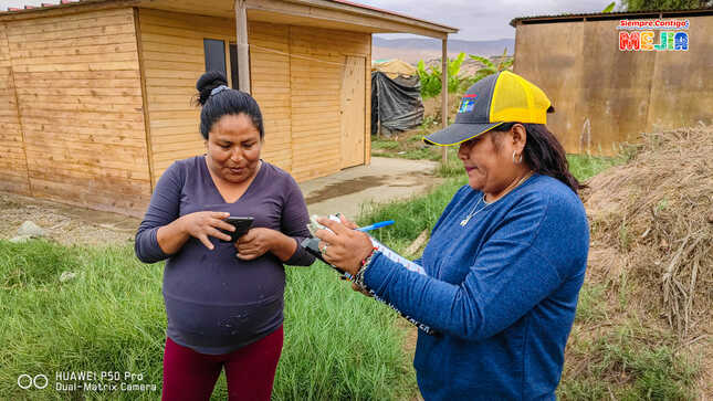 Se viene desarrollando el empadronamiento a los adultos mayores de la zona urbana del distrito de Mejía, así como la zona rural y los centros poblados que la conforman. 