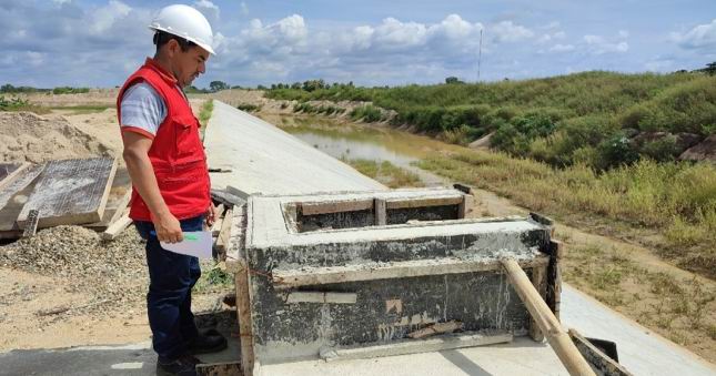 Contraloría alerta trabajos en obra suspendida para creación de la Defensa Ribereña del río Zarumilla